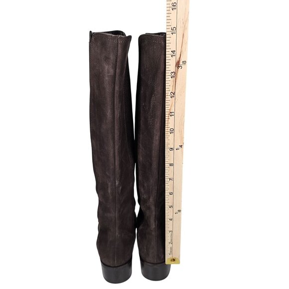 Amalfi‎ By Rangoni Womens Brown Suede Knee-High Boots 8.5M Made In Italy - Picture 8 of 16